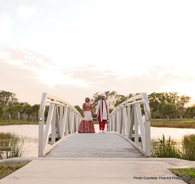 Indian wedding at TEMPLE Vishnu Sharma