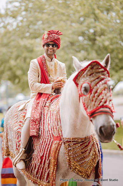 Indian wedding HORSE service from Ponies Will Travel