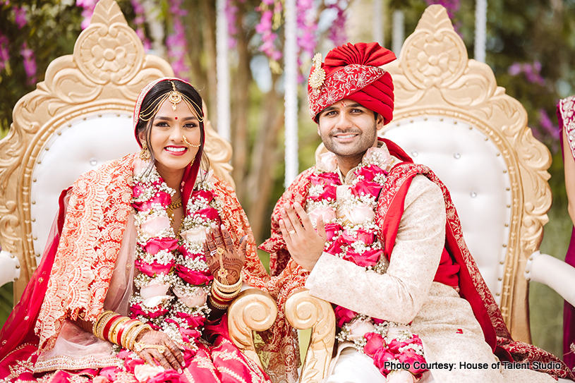 Shipra Arjun and Abhishek Parekh’s wedding